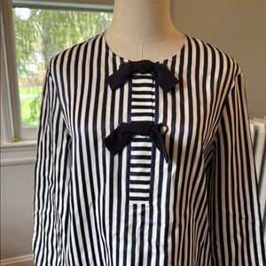 St. John Striped Nautica Blouse